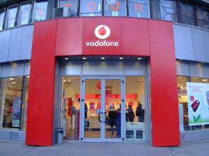 Veniturile din servicii ale Vodafone România au crescut cu 2,9%